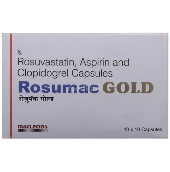 rosumac gold 10mg capsule 10's